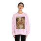 Romantic Skull Art Sweatshirt - Unisex Cozy Crewneck for Couples, Halloween, Gift Idea, Unique Sweatshirt, Trendy Layering - Riff Raff Wear