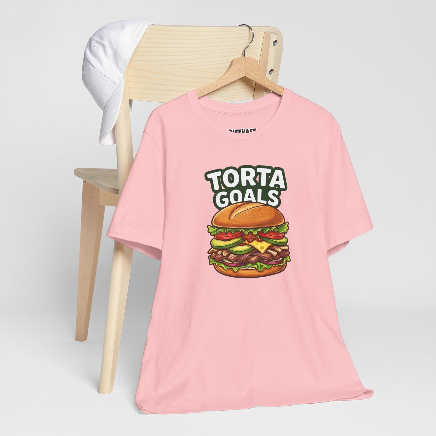 T-Shirt - "Torta Goals" Burger Graphic Tee - Riff Raff Wear