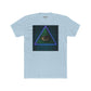 Mystical Eye Unisex Cotton Crew Tee - Retro Cyber Design - Riff Raff Wear