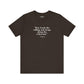 Fate leads the willing and drags along the reluctant - Unisex Jersey Short Sleeve Tee  Mind Forge -Raff Raff Wear