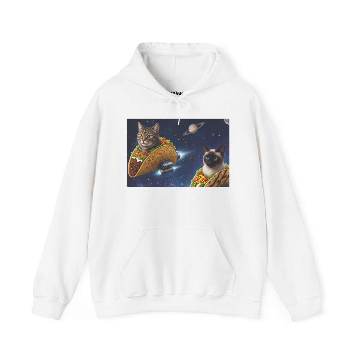Cat Taco Space Hoodie