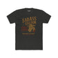 Sad Ass Saloon Unisex Cotton Crew Tee - Chili & Beer Graphic Tee for Fun Nights Out - Riff Raff Wear