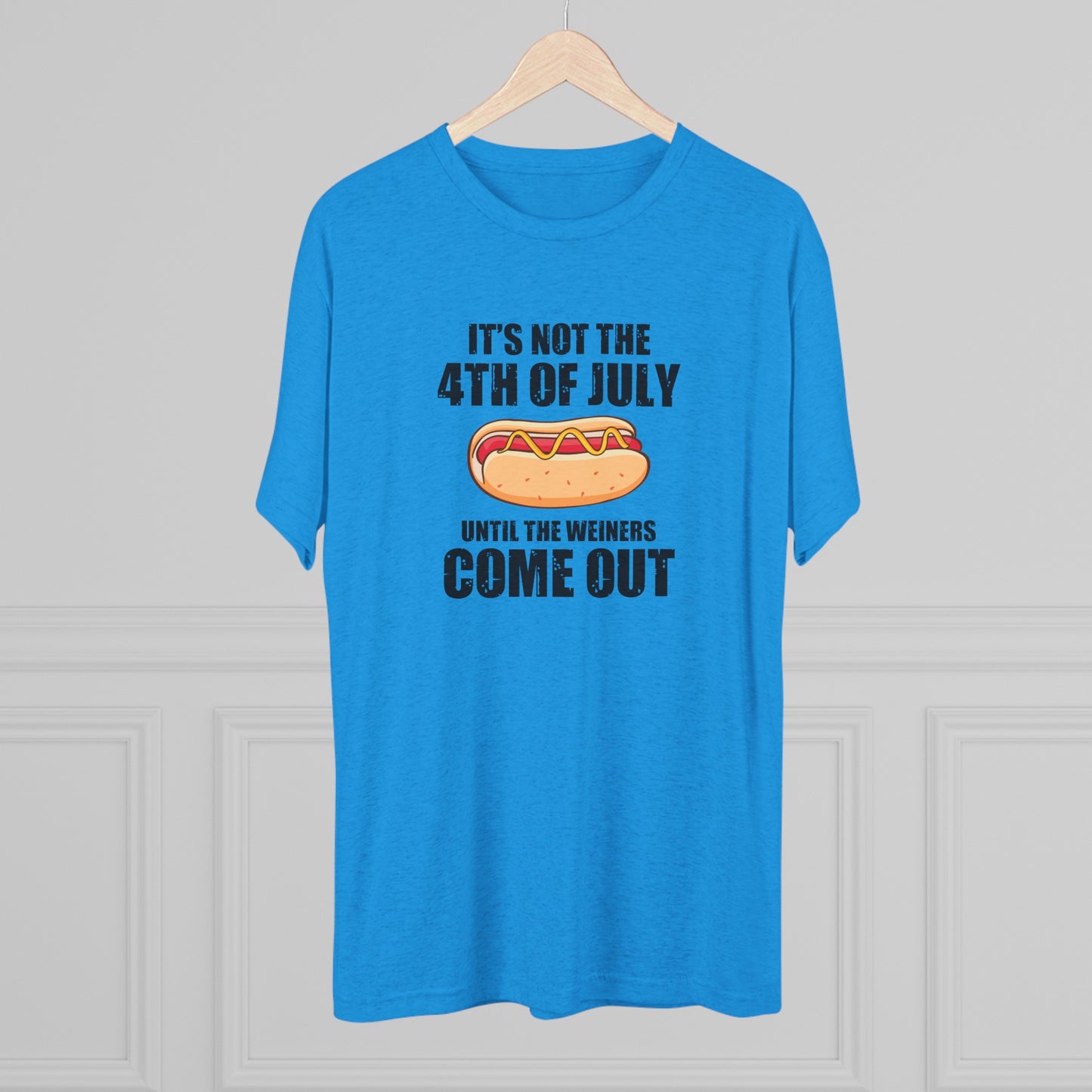 Riff Raff Wear 4th Of July Unisex Tri-Blend Crew Tee