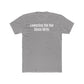 Unisex Cotton Crew Tee - "Lowering the Bar Since Birth" - Funny Graphic T-Shirt for Casual Wear - Riff Raff Wear