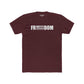 Freedom Tee White Men's Cotton Crew Tee - Riff Raff Wear