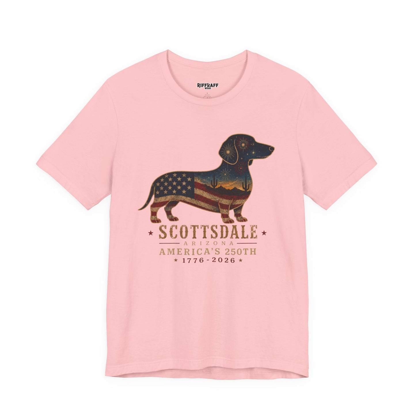 Copy of Freedom Crew Dachshund T-Shirt – Patriotic Dachshund Flag Tee