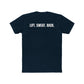 Funny Yoga & Gym Unisex Cotton Crew Tee - 'Hygiene is for Yoga People' & 'Lift. Sweat. Rack.' - Riff Raff Wear