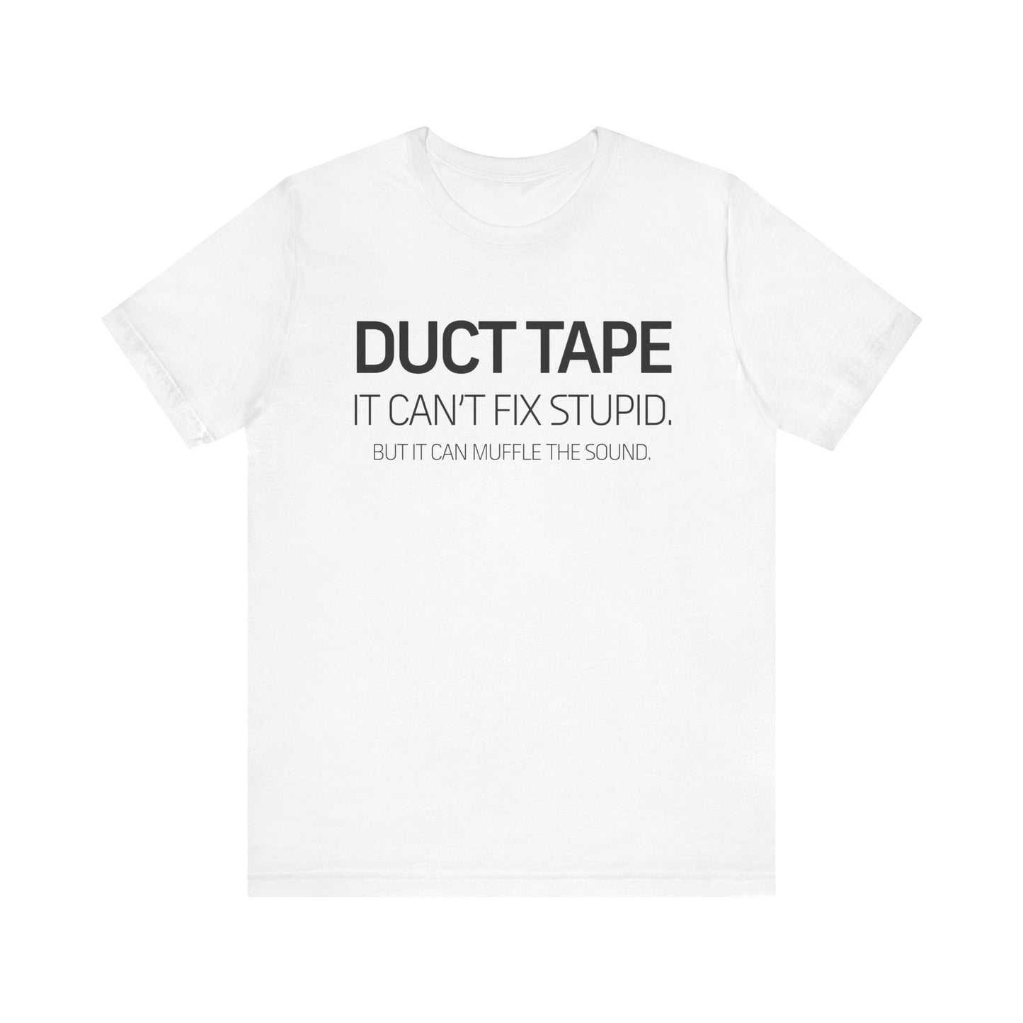 Dad Funny Duct Tape Unisex Jersey Short Sleeve Tee