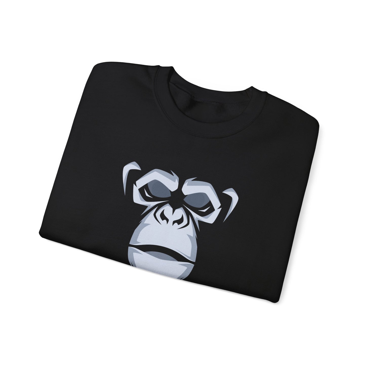 Riff Raff Wear Gorilla Face Unisex Heavy Blend™ Crewneck Sweatshirt