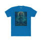 Meditative Unisex Cotton Crew Tee  Zen Art Design - Riff Raff Wear