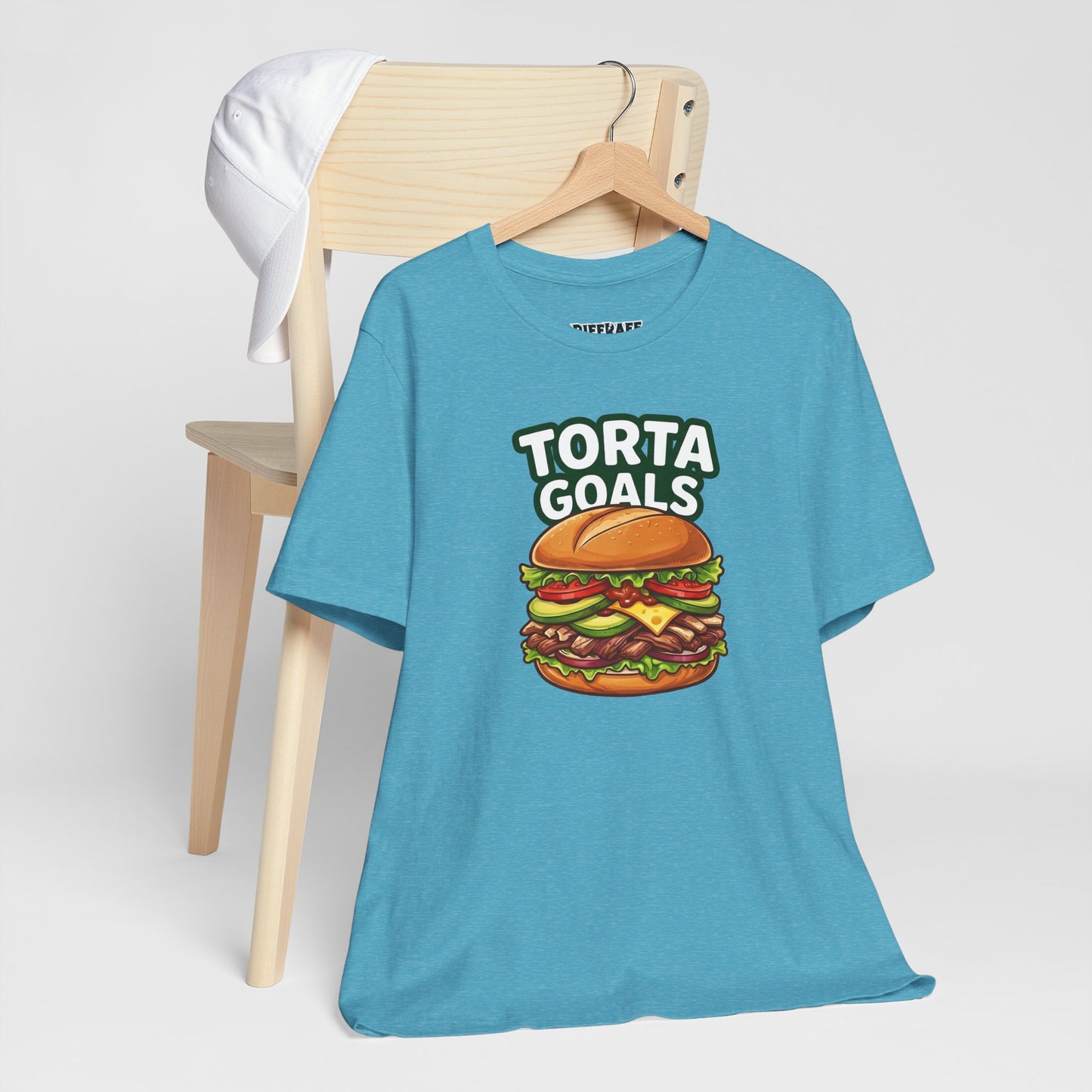 T-Shirt - "Torta Goals" Burger Graphic Tee - Riff Raff Wear