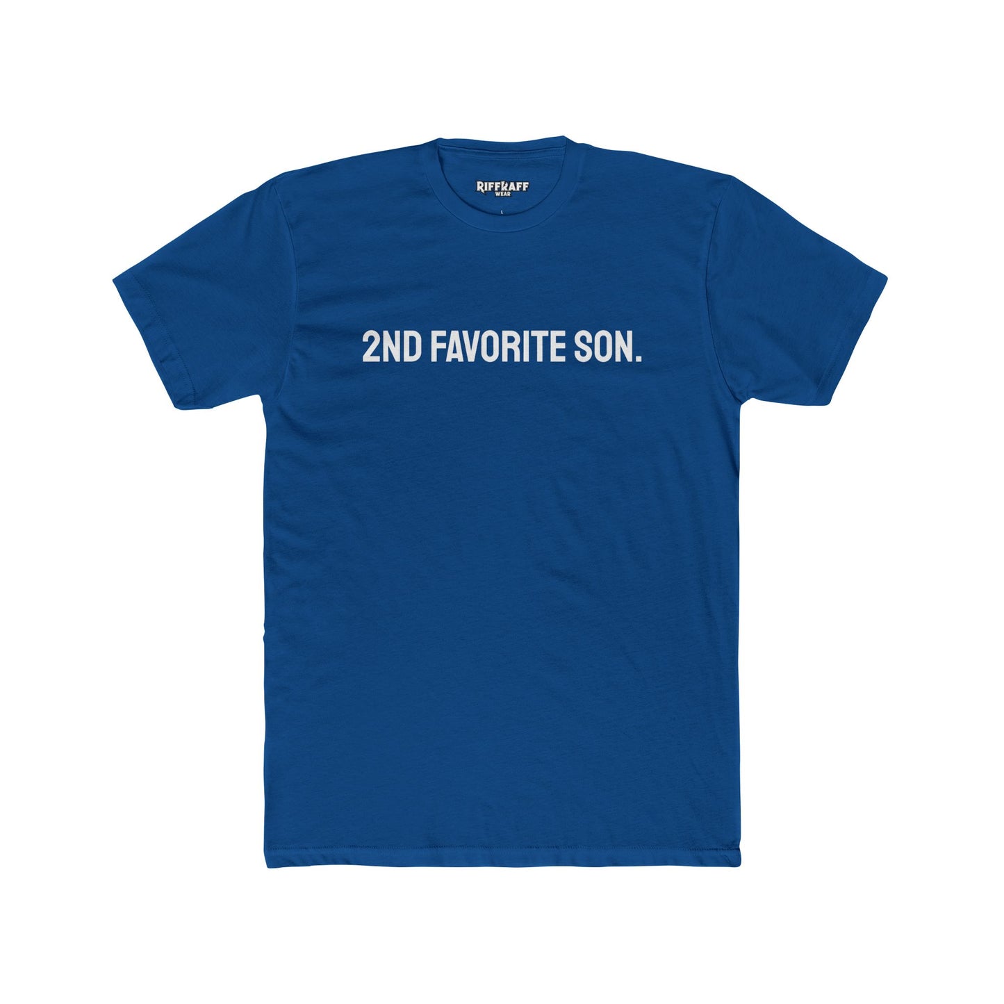 Funny Unisex Cotton Crew Tee - '2nd Favorite Son' Shirt Riff Raff Wear