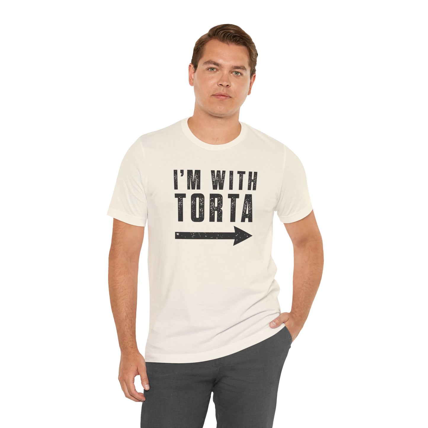 I’m With Torta Arrow Tee - Funny Family/Partner Mexican Food Shirt - Riff Rsff Wear