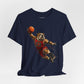 Bulldog Dunk Basketball T‑Shirt, Retro #23 Slam Dunk Graphic Tee