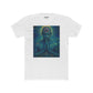 Meditative Unisex Cotton Crew Tee  Zen Art Design - Riff Raff Wear