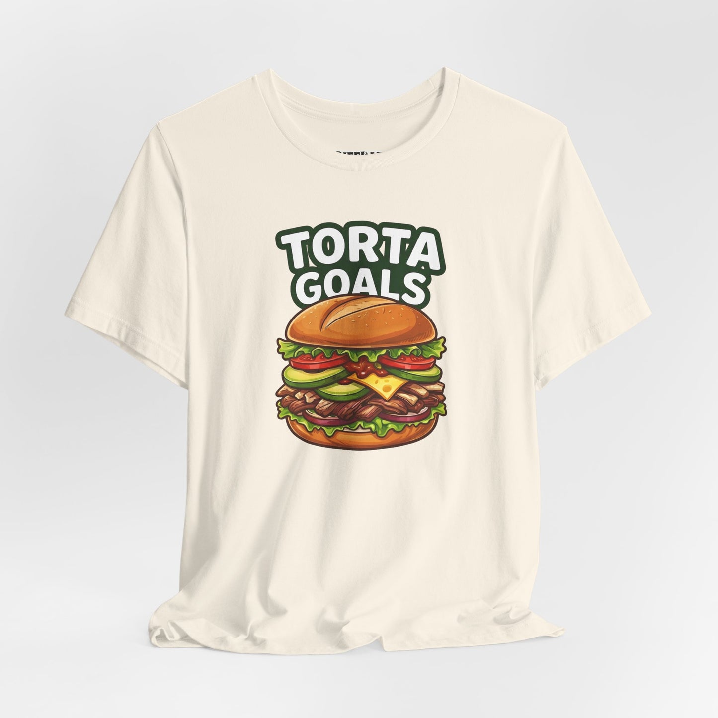 T-Shirt - "Torta Goals" Burger Graphic Tee - Riff Raff Wear