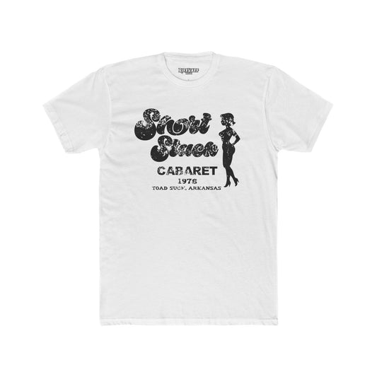 Funny Unisex Cotton Crew Tee - Short Stack in Toad Suck, AK - Riff Raff Underground