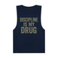 Discipline Is My Drug Unisex Tank Top - Motivational Fitness Apparel - Riff Raff Wear