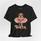 Bulldog Ballerina T-Shirt 'Torta' Cute Dog Graphic Tee