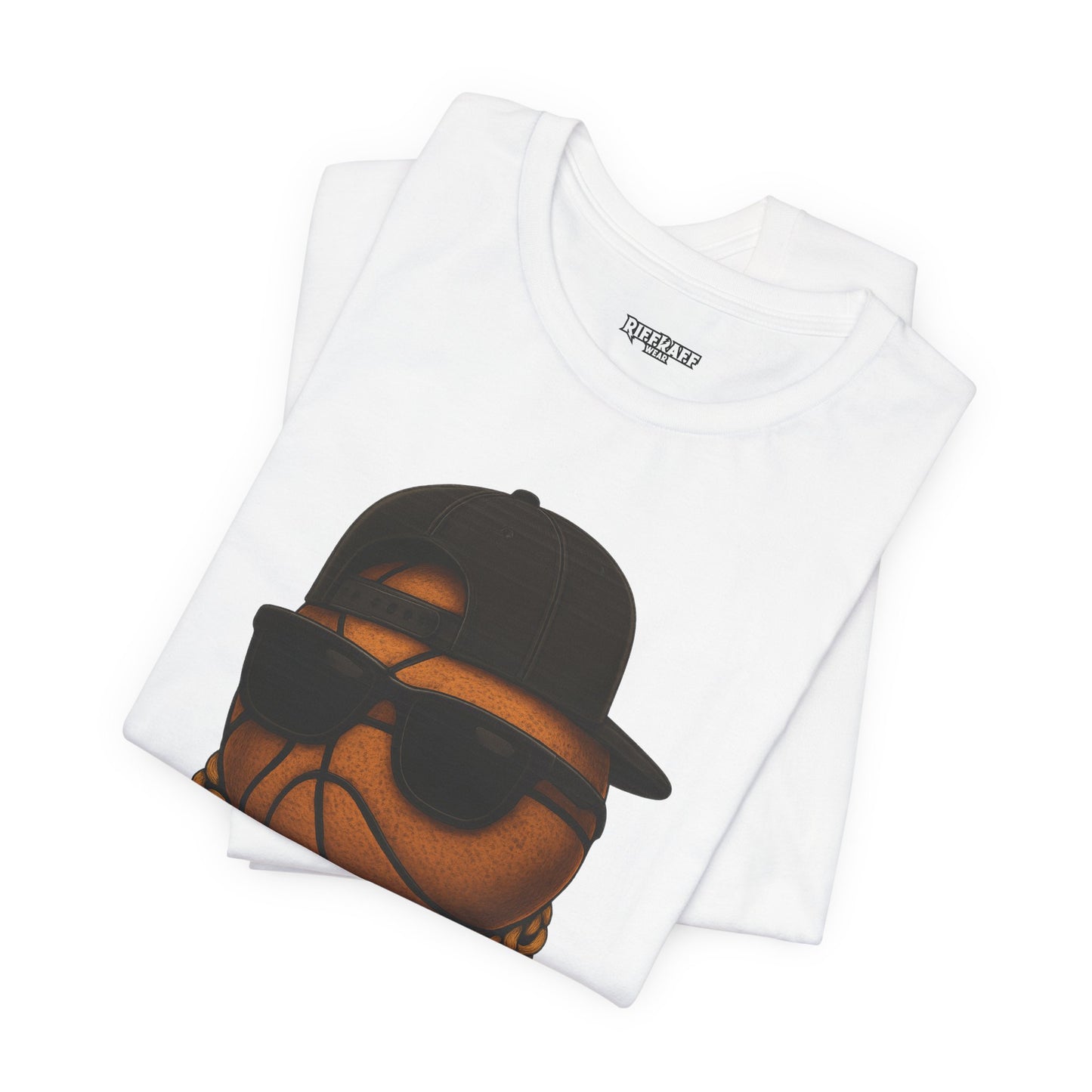 Basketball Bling Tee — Cool Hip-Hop Ball Graphic T-Shirt