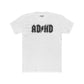 ADHD Unisex Cotton Crew Tee - Cool Graphic Tee for Casual Wear - Logo Pardoy Series - Riff Raff Wear