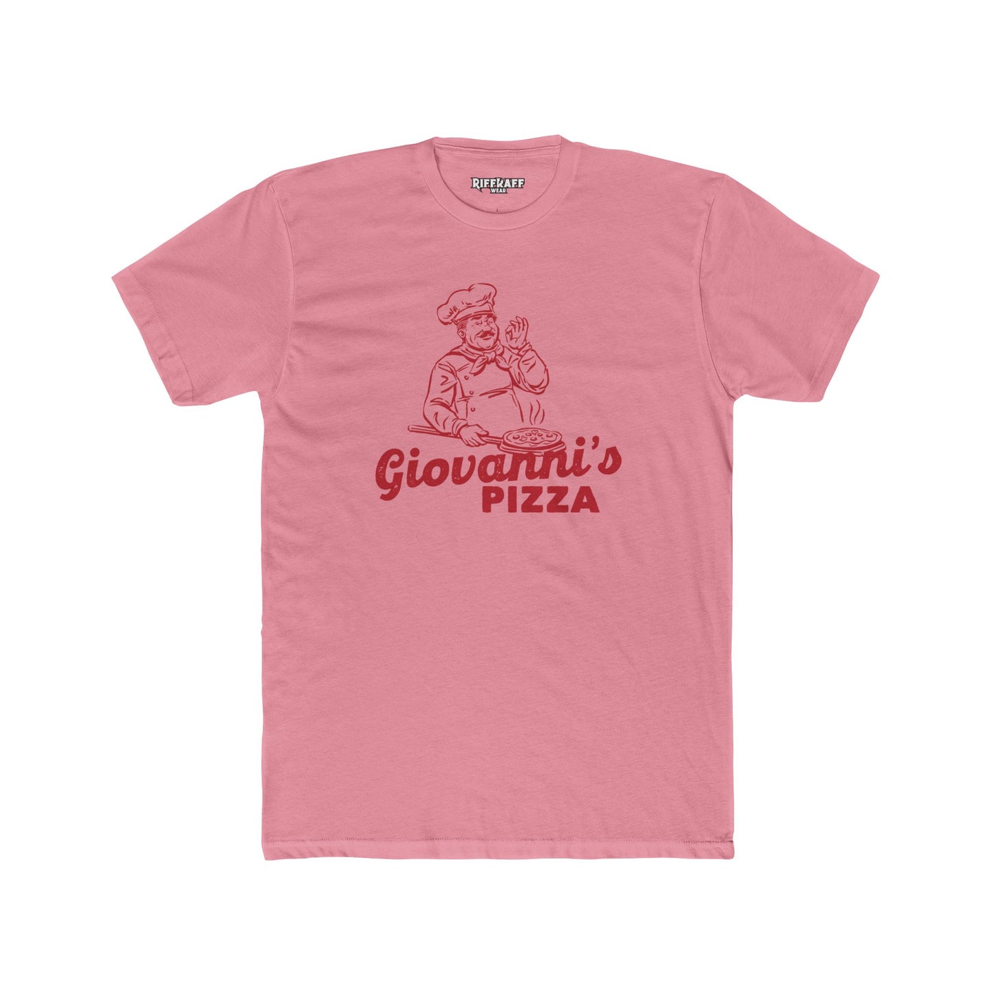 Unisex Cotton Crew Tee - Pizza Box - Riff Raff Wear