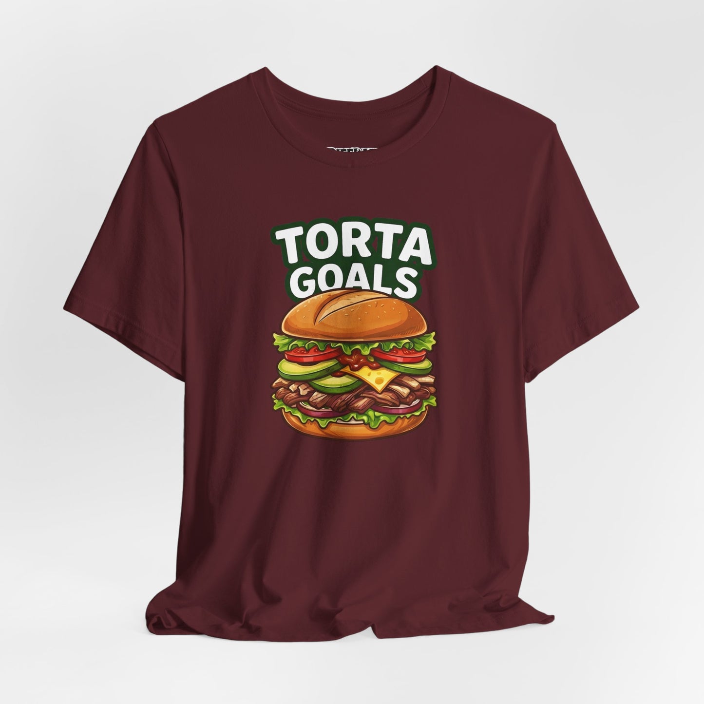 T-Shirt - "Torta Goals" Burger Graphic Tee - Riff Raff Wear