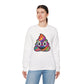 Colorful Emoji Crewneck Sweatshirt - Fun Unisex Design - Riff Raff Wear