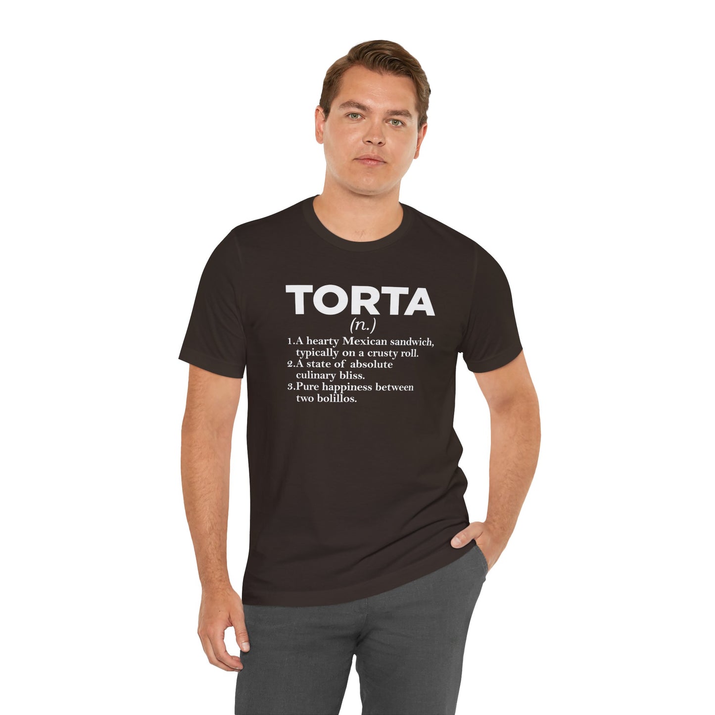Tee - "TORTA" Definition Shirt (Mexican Sandwich Lover Tee) - Riff Raff Wear