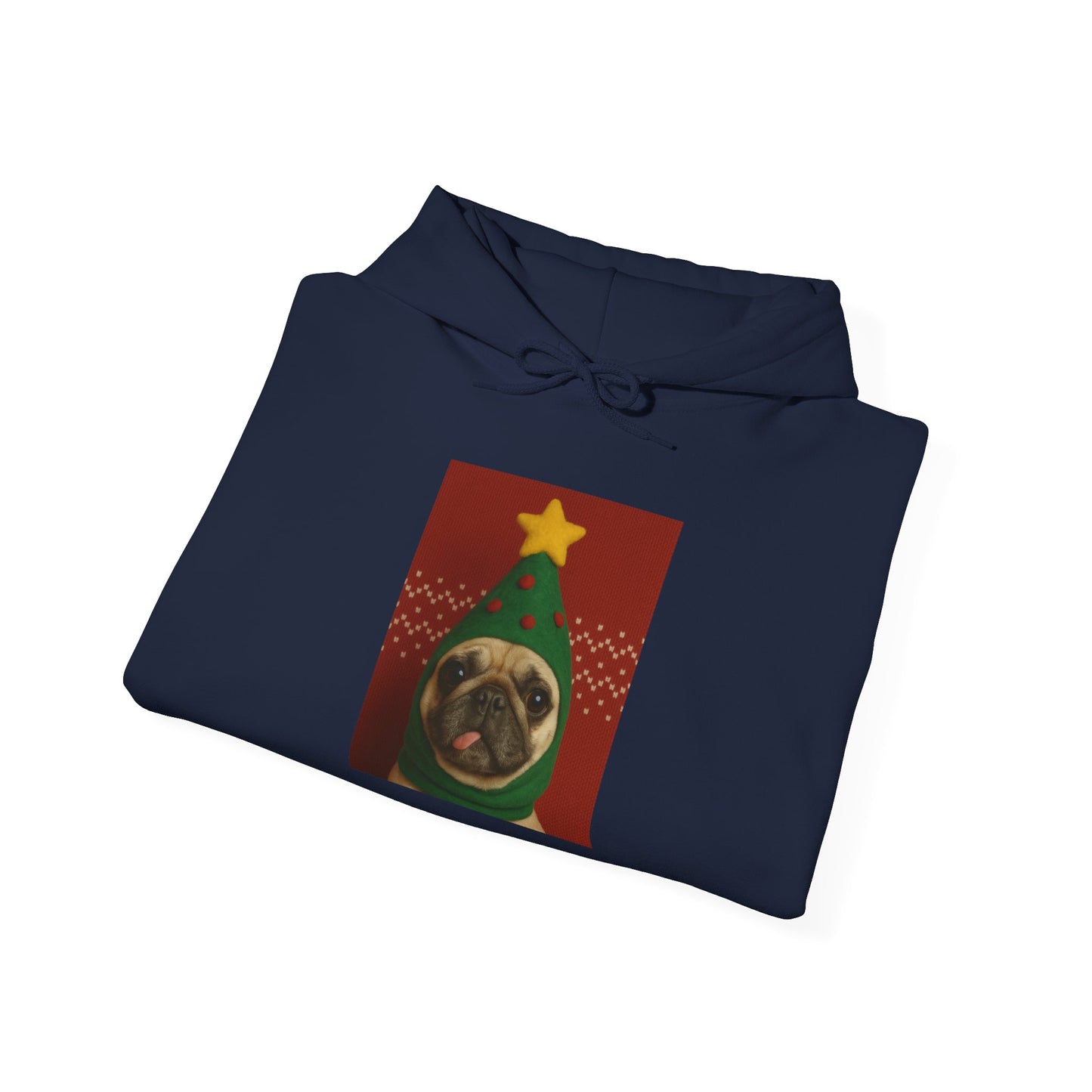 Christmas Dog Hoodie, Unisex Sweatshirt, Festive Apparel, Holiday Gift, Cozy Winter Wear, Cute Pet Lover Gift - Riff Raff Wear