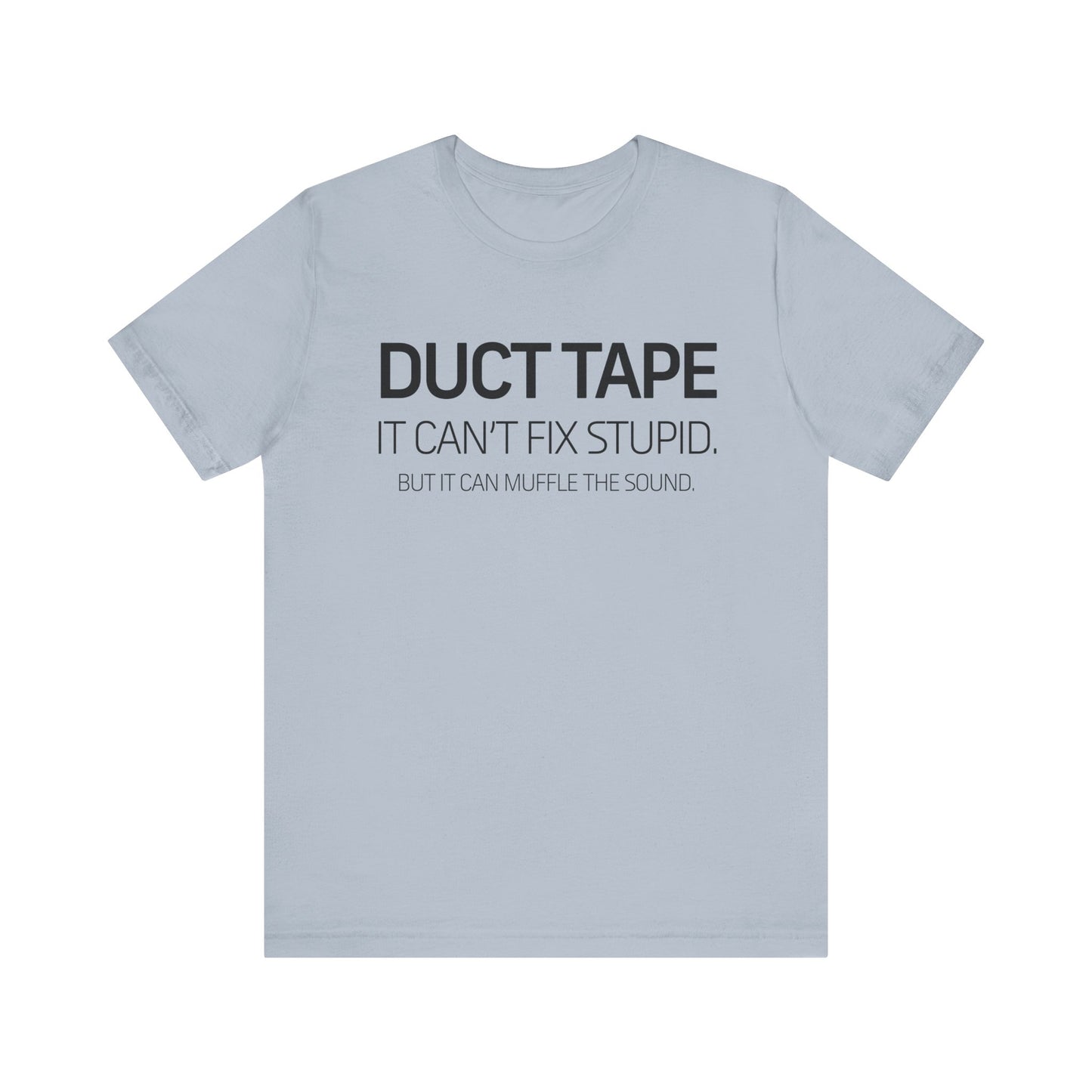 Dad Funny Duct Tape Unisex Jersey Short Sleeve Tee