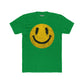 Retro Smiley Face Unisex Cotton Crew Tee - Joyful Vibe T-Shirt - Riff Raff Wear