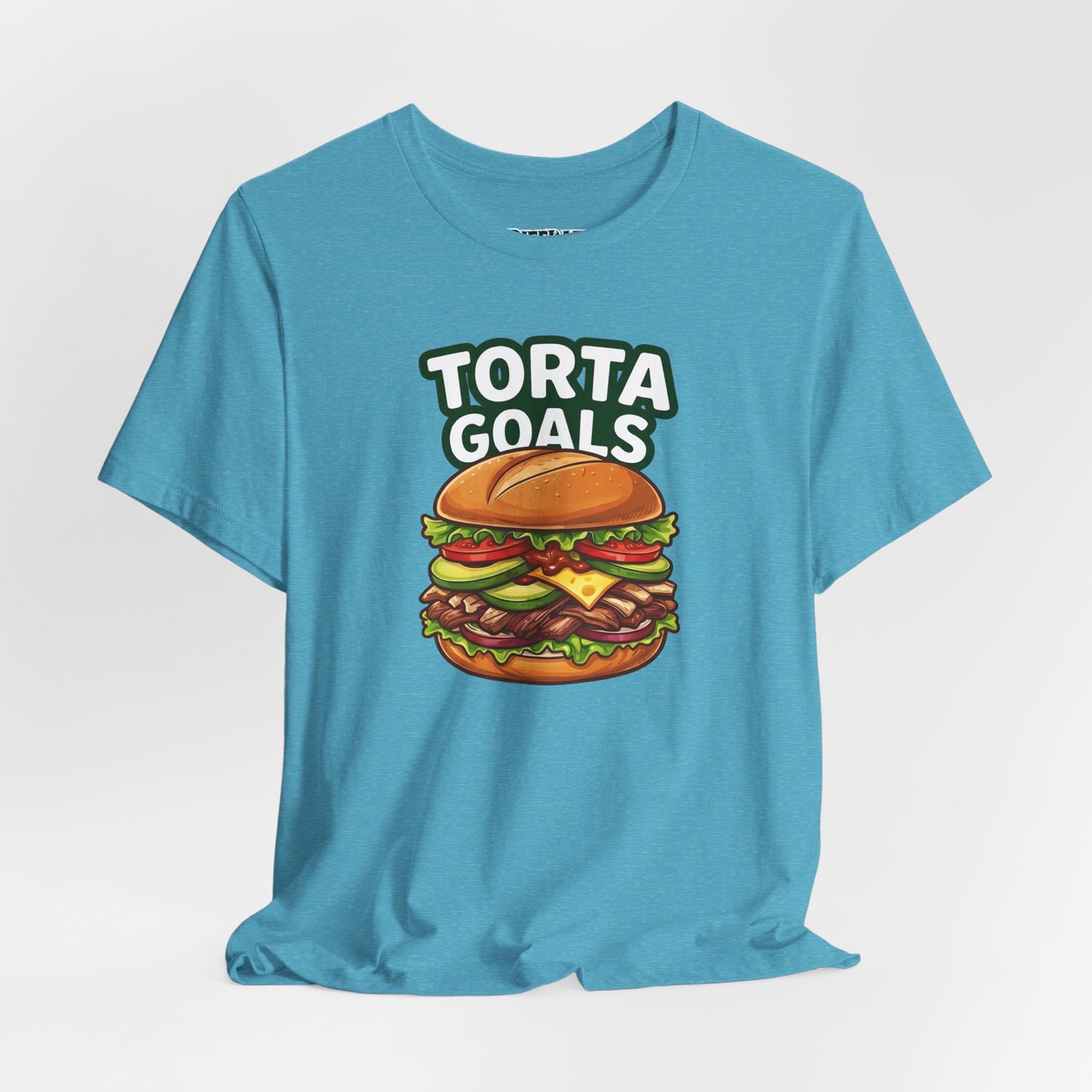 T-Shirt - "Torta Goals" Burger Graphic Tee - Riff Raff Wear