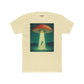 Mystical UFO  Unisex Cotton Crew Tee, Alien Shirt  - Riff Raff Wear