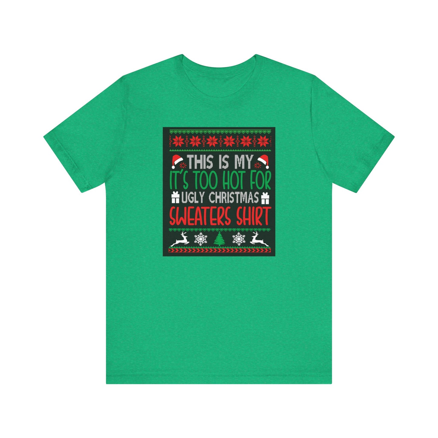 Riff Raff Wear Ugly Christmas Shirt Unisex Jersey Short Sleeve Tee