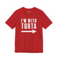 I’m With Torta Arrow Tee - Funny Family/Partner Mexican Food Shirt - Riff Rsff Wear