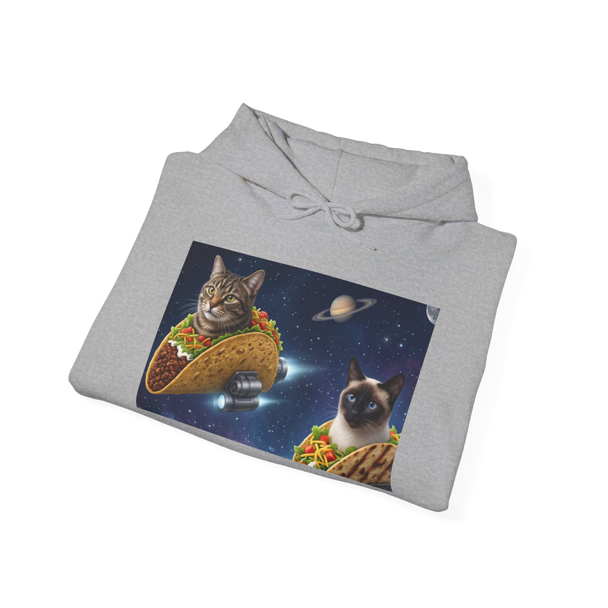 Cat Taco Space Hoodie