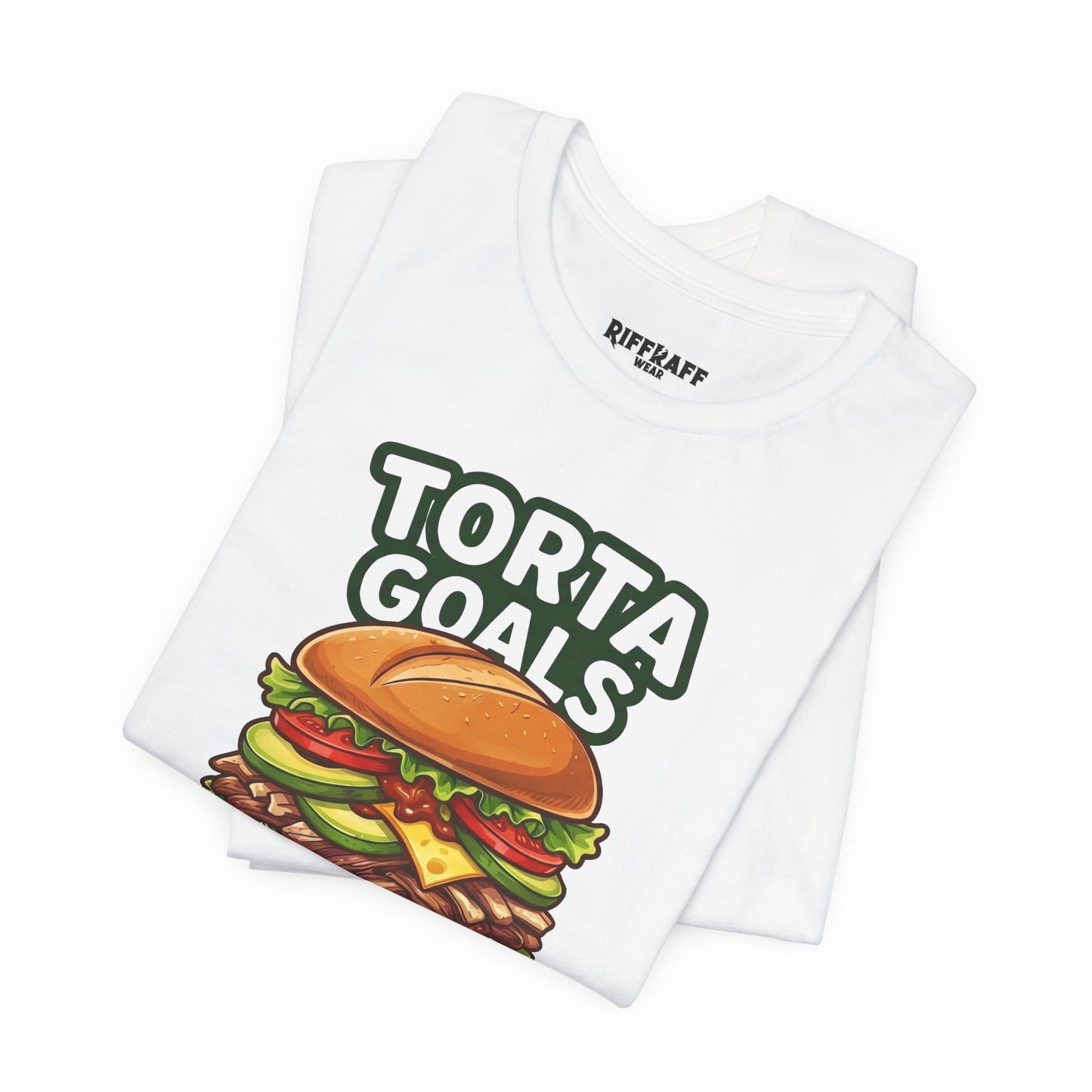 T-Shirt - "Torta Goals" Burger Graphic Tee - Riff Raff Wear