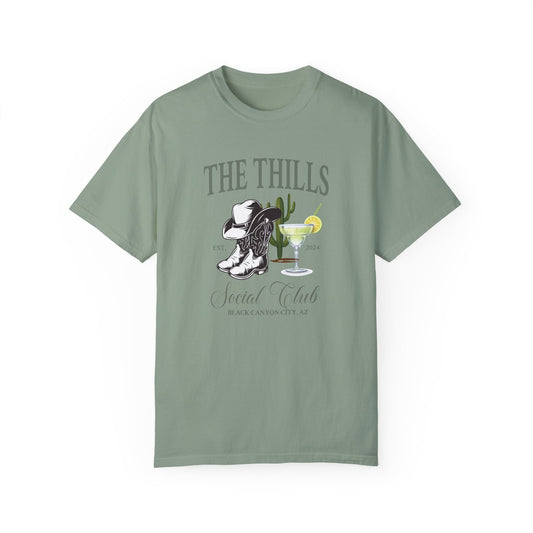 Riff Raff Wear The Thills 2024 Unisex Garment-Dyed T-shirt