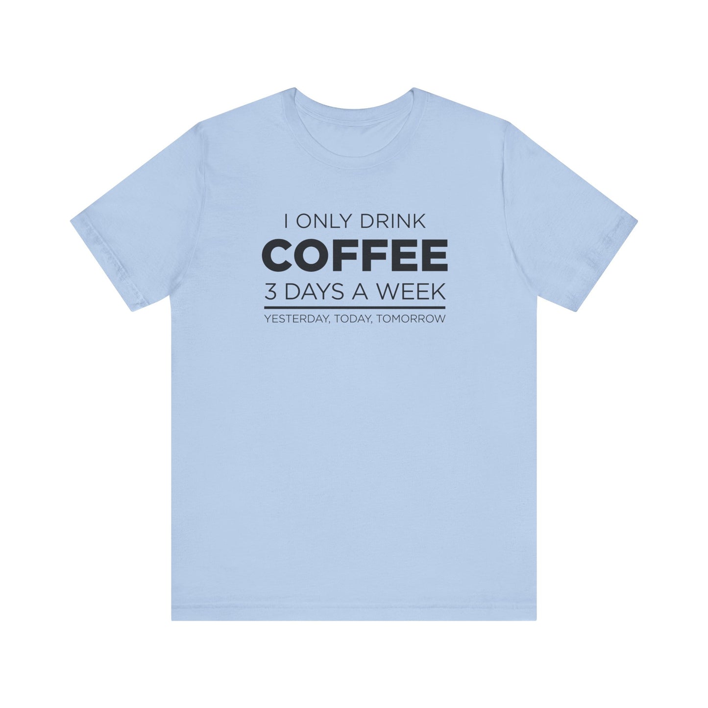 Dad Funny Coffee Unisex Jersey Short Sleeve Tee