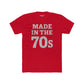 Vintage 70s Unisex Cotton Crew Tee - Retro Made in the 70s T-Shirt - Riff Raff Wear