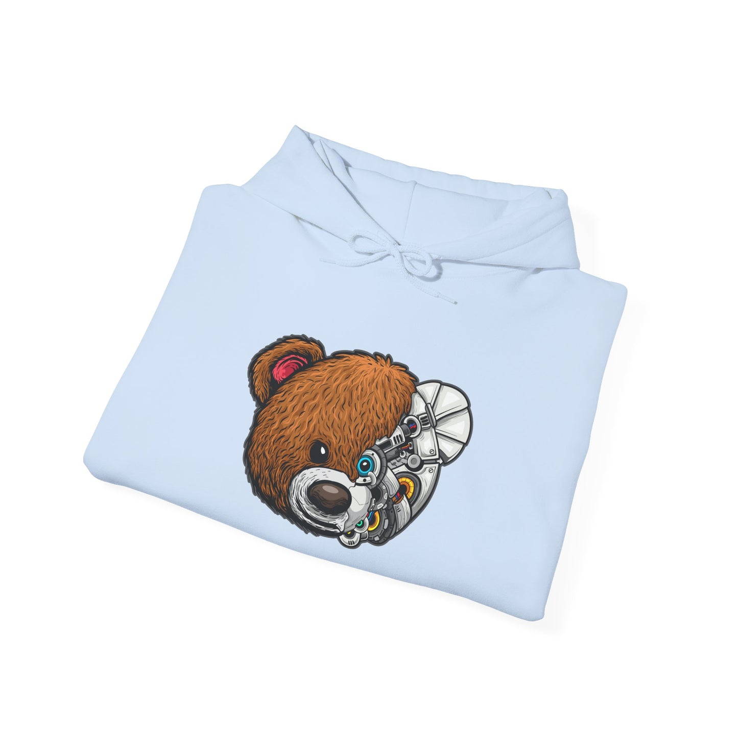 Riff Raff Wear Cyborg Bear Unisex Heavy Blend™ Hooded Sweatshirt