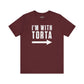 I’m With Torta Arrow Tee - Funny Family/Partner Mexican Food Shirt - Riff Rsff Wear