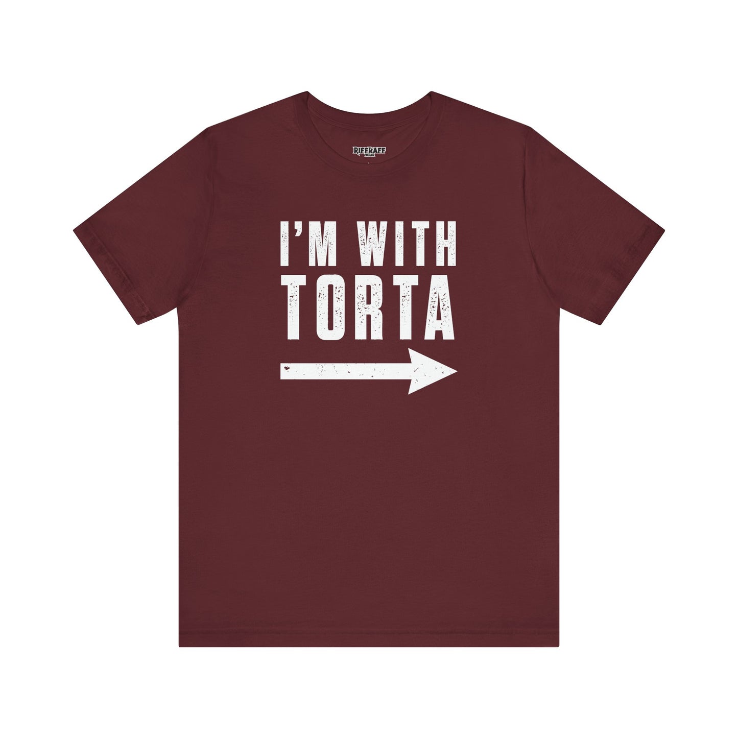 I’m With Torta Arrow Tee - Funny Family/Partner Mexican Food Shirt - Riff Rsff Wear