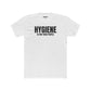 Funny Yoga & Gym Unisex Cotton Crew Tee - 'Hygiene is for Yoga People' & 'Lift. Sweat. Rack.' - Riff Raff Wear