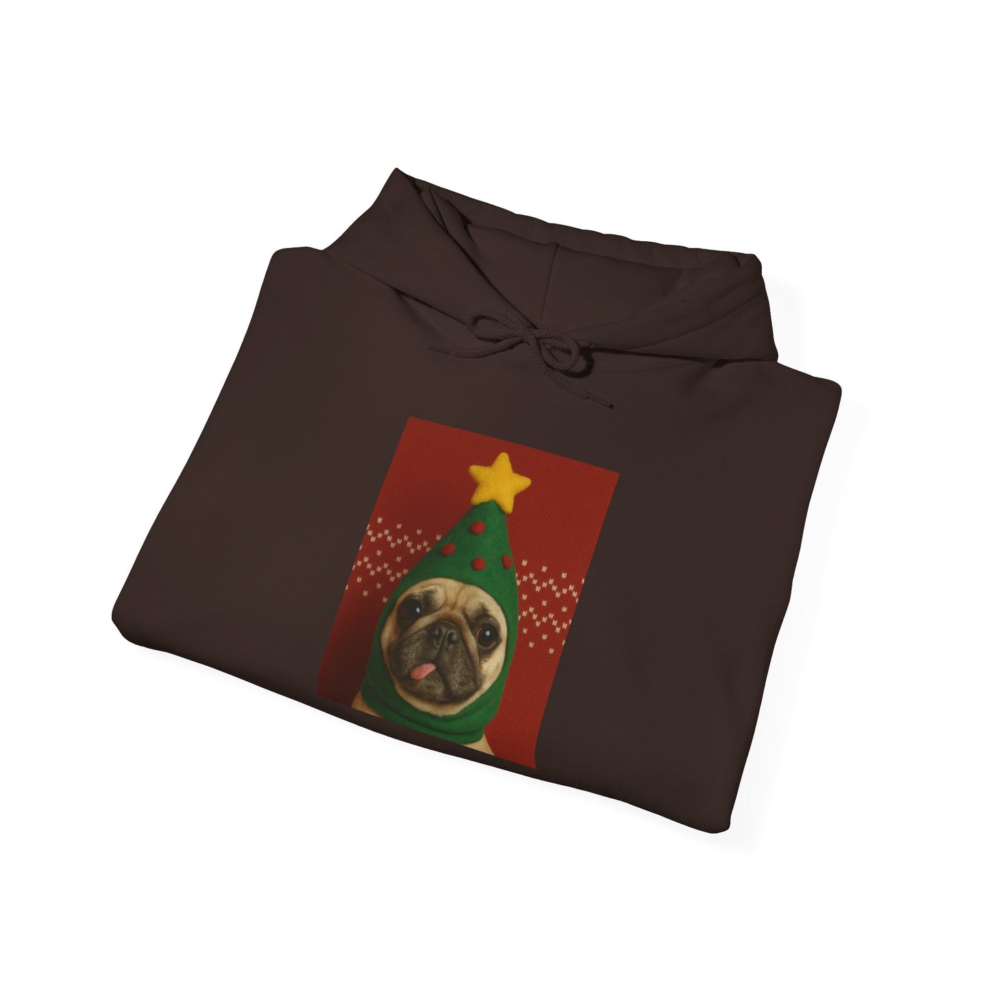 Christmas Dog Hoodie, Unisex Sweatshirt, Festive Apparel, Holiday Gift, Cozy Winter Wear, Cute Pet Lover Gift - Riff Raff Wear