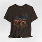 Freedom Crew English Bull Dog T-Shirt – Patriotic Bulldog Flag Tee