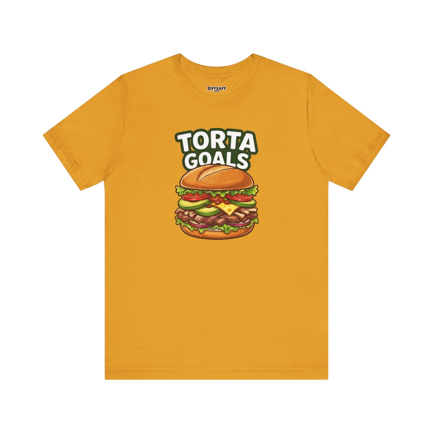 T-Shirt - "Torta Goals" Burger Graphic Tee - Riff Raff Wear