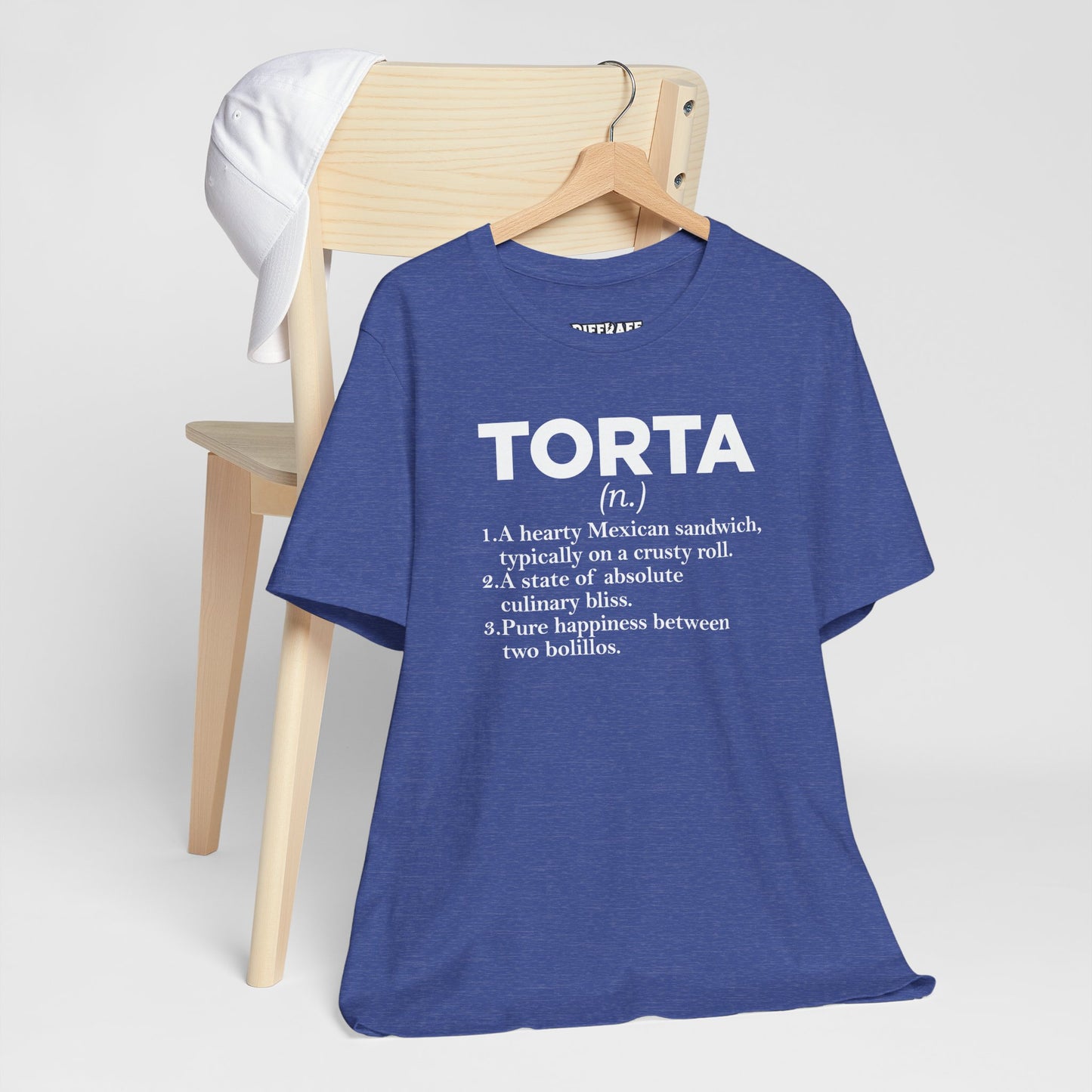 Tee - "TORTA" Definition Shirt (Mexican Sandwich Lover Tee) - Riff Raff Wear