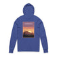 Hooded Long Sleeve Tee — Camelback Mountain Sunset Graphic